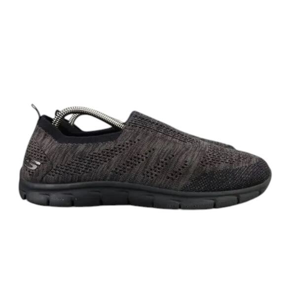Skechers Shoes Womens 9 Sneakers Slip On Knit Comfort Stretch Memory Foam Active - Picture 1 of 11